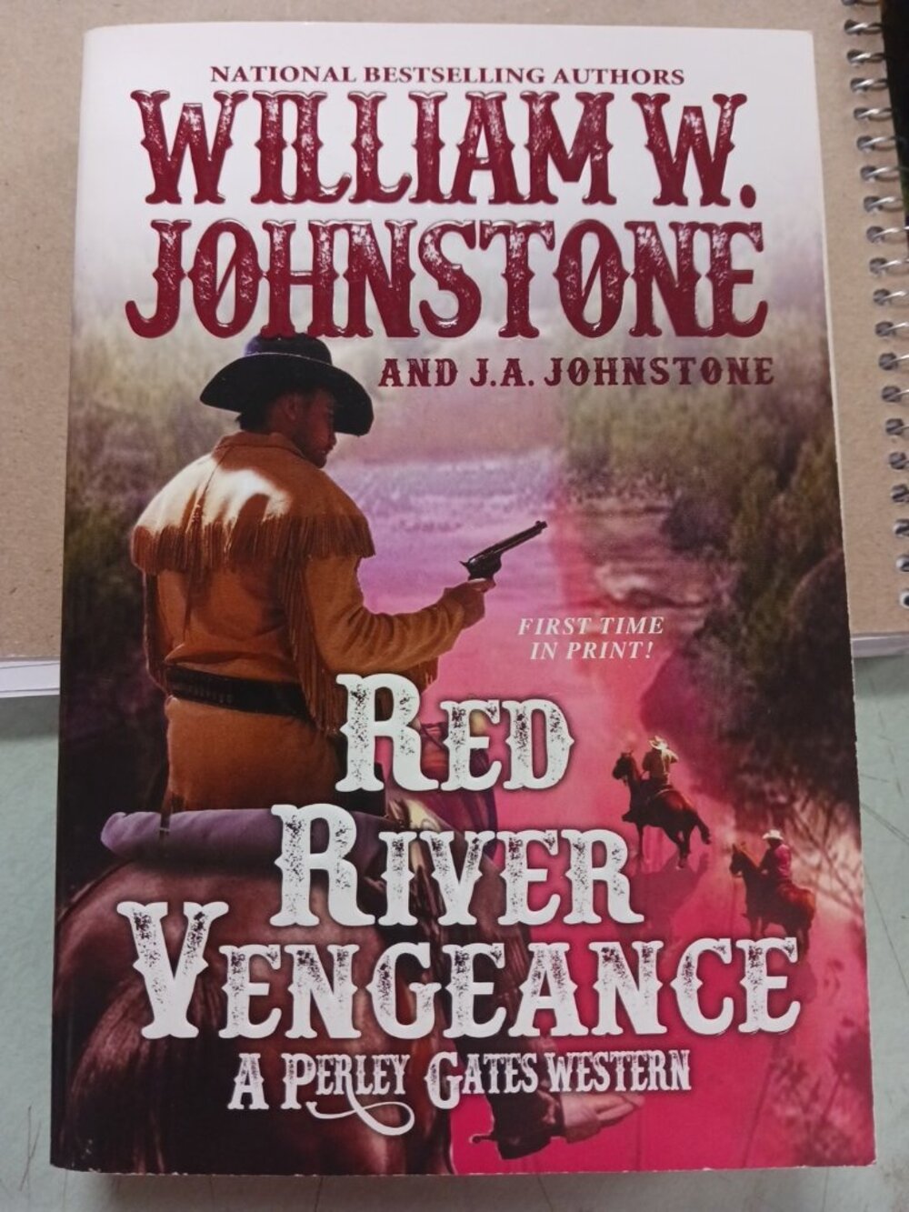 Red River Vengeance A Perley Gates Western by William W. Johnsstone & J.A. Johns